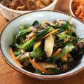 低カロ探検隊's cooksnap of when they made ノンオイル♪小松菜とツナの海苔和え.