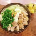 miwayon's cooksnap of when they made 簡単！激うま！鶏塩うどん.