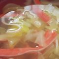 あゆたっくん's cooksnap of when they made キャベツとカニかまの簡単スープ♡.