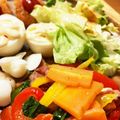 ゃぁゃ's cooksnap of when they made ベーコンと彩り野菜の中華炒め.