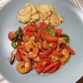 nrm87's cooksnap of when they made 本当に激うま！タイ風海老の黒胡椒炒め　.