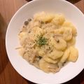 nrm87's cooksnap of when they made じゃがいもニョッキのチーズソース♪.