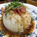 クックQIEM0I☆'s cooksnap of when they made 丸ごと新玉ねぎのレンジ蒸し.