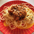 kanagohaan's cooksnap of when they made ☆★簡単♡自家製ミートソース★☆.