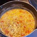 ぷんちゃんここちゃん's cooksnap of when they made ◆牛乳消費スープ◆.
