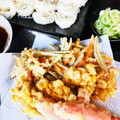 kinniko's cooksnap of when they made かき揚げそうめんを添えて.