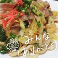 リンリン☆☆☆'s cooksnap of when they made 懐かしい味の焼きうどん.
