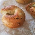 低カロ探検隊's cooksnap of when they made ☆*｡大葉とごまの和風ベーグル☆*｡.