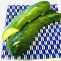 azbjbn's cooksnap of when they made ズッキーニのぬか漬け.