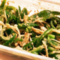 にーなんぐ's cooksnap of when they made ピーマンとえのきのナムル.