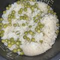 クックDP7KW0☆'s cooksnap of when they made グリーンピースご飯 簡単 炊飯器.