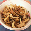 チェリチョコ's cooksnap of when they made かぶの皮のきんぴら.