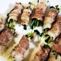 くーまんず's cooksnap of when they made 10分で完成！　豆苗の豚バラ巻き.