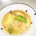 ibuちゃん's cooksnap of when they made 新じゃが☆新玉ねぎ☆スナップエンドウ煮物.