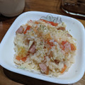 ☆ばた〜すこっち☆'s cooksnap of when they made 旦那が作る♡とまとリゾット風炊き込みご飯.