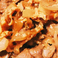 クックHJB3B6☆'s cooksnap of when they made 玉ねぎでかさ増し！豚こまの生姜焼き.