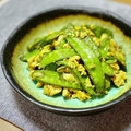なおミール's cooksnap of when they made 絹さやの甘辛卵とじ.