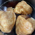 Kt♪'s cooksnap of when they made うす揚げと卵の巾着煮あんかけ＊半熟も♪.