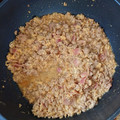 遅咲きの花嫁's cooksnap of when they made 1歳幼児食 挽き肉と卵と豆腐の甘炒め.