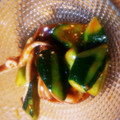 あゆはと's cooksnap of when they made きゅうりとボイルいかのキムチ風和え物.