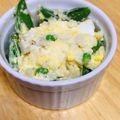 p-nose's cooksnap of when they made スナップエンドウとゆで卵のポテトサラダ.