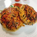 みんみん87's cooksnap of when they made 合挽きとひじきのつくね焼き★.