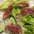 クックAMO's cooksnap of when they made 新玉ねぎと春キャベツの生ハムサラダ★.
