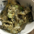 なつきよう's cooksnap of when they made 茄子の田舎煮玉子とじ.