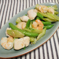 バカリャウ's cooksnap of when they made 海老とうどの塩炒め.