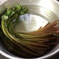 クックmichi☆♪'s cooksnap of when they made 山菜ミズ　下ごしらえ.