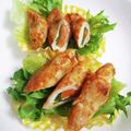 のり子のおかず♪'s cooksnap of when they made ピーマンとにんじんの豚肉巻き.