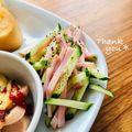 ねっちゃんっ's cooksnap of when they made 千切りハムと千切り胡瓜のサラダ.