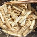 ＋SUN3's cooksnap of when they made 簡単副菜☆新ごぼうのごま和え.