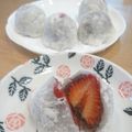 satokichi3's cooksnap of when they made 電子レンジで簡単！白玉粉で いちご大福.
