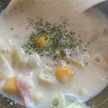 chiihochan's cooksnap of when they made ＊たっぷりキャベツとコーンの豆乳スープ＊.