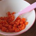 るるそら's cooksnap of when they made 離乳食後期★簡単！人参のごまあえ.