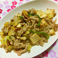 ☆★ひよこ★☆'s cooksnap of when they made 厚揚げと豚肉と野菜の味噌炒め.