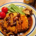 今夜も一杯's cooksnap of when they made ふっくら★ジューシーハンバーグ.