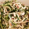 miyuみゆ☆'s cooksnap of when they made ササミときゅうりのサラダ（香味野菜和え）.
