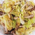 じん87's cooksnap of when they made 調味料２つで！キャベツとしめじの中華炒め.
