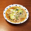 shirohige's cooksnap of when they made チンゲン菜とエノキの中華風炒め.