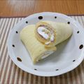クック3N0VKO☆'s cooksnap of when they made 黄金純生ロールケーキ＊ふわふわしっとり♬.