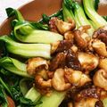 julius77's cooksnap of when they made チンゲンサイと椎茸の野菜炒め.