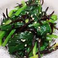 ★ちるちる★'s cooksnap of when they made 鉄分補給♡ほうれん草とひじきのごま和え.