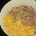 いづづん's cooksnap of when they made 簡単♪お弁当にも♪しっかり味の鶏そぼろ.