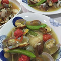 yu3koちゃん's cooksnap of when they made 簡単すぎてびっくり！！和風アクアパッツァ.