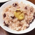 akichou's cooksnap of when they made 炊飯器で栗入り赤飯(栗おこわ).