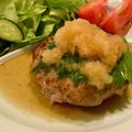 さきこさん♡'s cooksnap of when they made 豆腐入り和風ハンバーグ☆シソおろしポン酢.