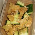 mikiha5's cooksnap of when they made キュウリとザー菜の和え物 (^^)♡.