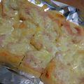 キサコナス's cooksnap of when they made 油揚げdeたらこチーズのおつまみ.